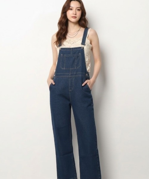 gossip!ロサンゼルス(ゴシップロサンゼルス)の「オールインワン デニムサロペット(サロペット/オーバーオール・レディース・ライトブルー/ブルー・FREE)」の22枚目の写真