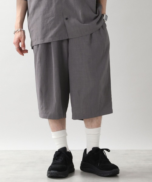 RAGEBLUE（レイジブルー）の「シャリテック/リラックスハーフパンツ＜セットアップ着用可能＞（その他パンツ・メンズ・ブラック/グレー/グリーン・MEDIUM/LARGE）」の3枚目の写真