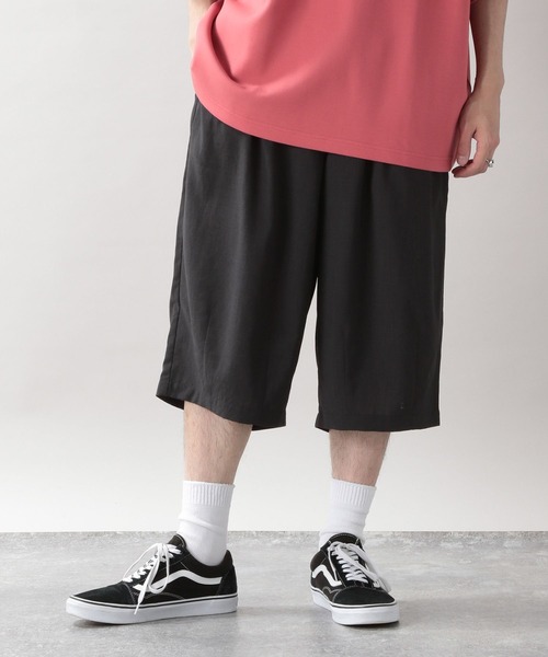 RAGEBLUE（レイジブルー）の「シャリテック/リラックスハーフパンツ＜セットアップ着用可能＞（その他パンツ・メンズ・ブラック/グレー/グリーン・MEDIUM/LARGE）」の12枚目の写真