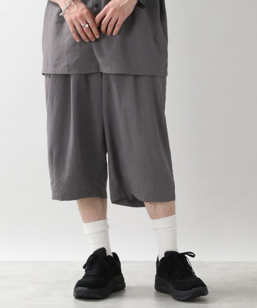 RAGEBLUE（レイジブルー）の「シャリテック/リラックスハーフパンツ＜セットアップ着用可能＞（その他パンツ・メンズ・ブラック/グレー/グリーン・MEDIUM/LARGE）」の16枚目の写真