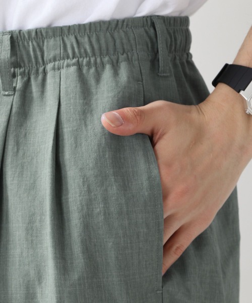RAGEBLUE（レイジブルー）の「シャリテック/リラックスハーフパンツ＜セットアップ着用可能＞（その他パンツ・メンズ・ブラック/グレー/グリーン・MEDIUM/LARGE）」の21枚目の写真