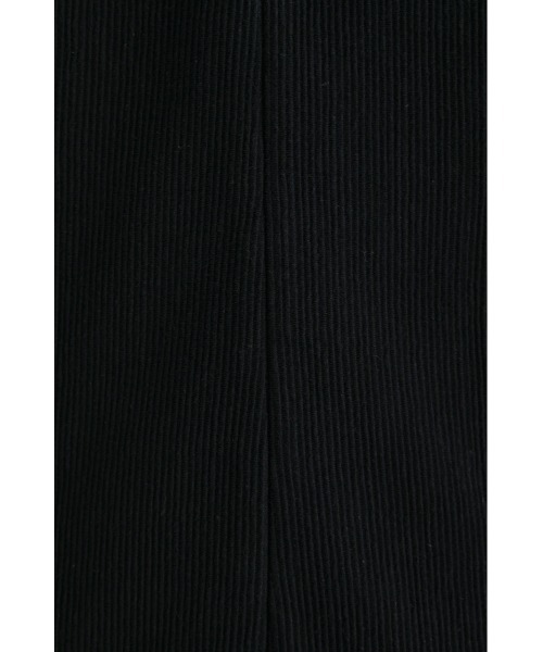 STYLEMIXER(スタイルミキサー)の「フォルムスリーブリップルワンピース(ワンピース・レディース・ブラック/オレンジ・SMALL/MEDIUM)」の9枚目の写真