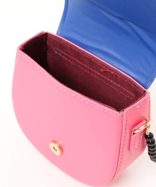 aimoha（アイモハ）の「花形ミニショルダーバッグ（ハンドバッグ・レディース・ブラック/パープル/イエロー/オレンジ/ブルー・FREE）」の8枚目の写真