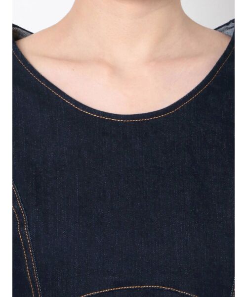 RESEXXY(リゼクシー)の「ステッチデザインミニワンピース(ワンピース・レディース・ブラック/インディゴブルー/ブラウン・FREE)」の21枚目の写真