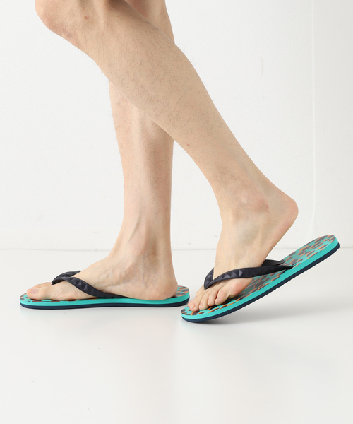 EDIFICE（エディフィス）の「【HAYN / ハイアン】Animal Print Leopard（サンダル・メンズ・ベージュ/グリーン・26cm/27cm/28cm）」の14枚目の写真