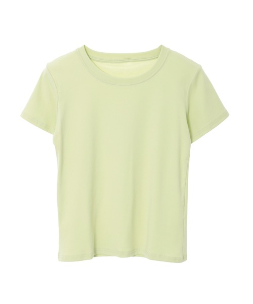 fifth(フィフス)の「ベーシックコンパクトTシャツ(Tシャツ/カットソー・レディース・ホワイト/ブラック/ライトグリーン/ラベンダー・M)」の6枚目の写真