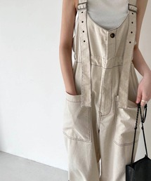 レッドチョップワークス リネンバックリボンサロペット CANALJEAN レッドチョップワークス リネンバックリボンサロペット CANALJEAN