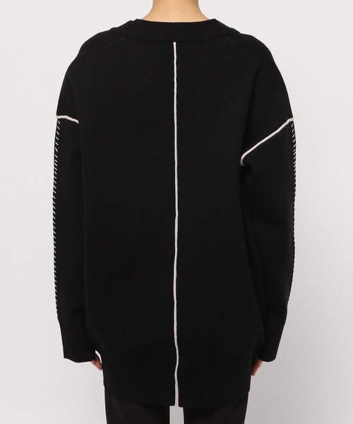 PAGEBOY（ページボーイ）の「WヤーンアソートVネックカーディガン（カーディガン/ボレロ・レディース・ブラック系その他/ブラウン系その他/ブラック/モカ/オフホワイト・FREE）」の10枚目の写真