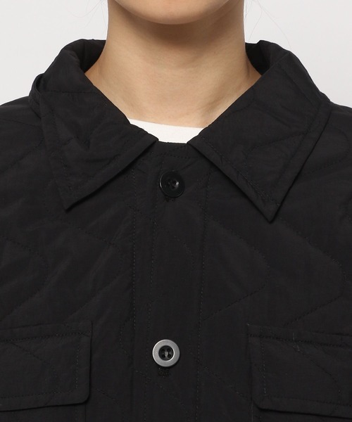 PAGEBOY（ページボーイ）の「ライトキルティングシャツジャケット（ダウンジャケット/コート・レディース・オフホワイト/ブラック・FREE）」の20枚目の写真