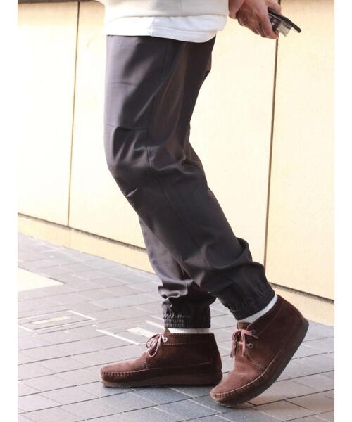 CRAFT STANDARD BOUTIQUE(クラフトスタンダードブティック)の「パッカブル ストレッチポリエステルパンツ *(その他パンツ・メンズ・チャコールグレー/グレイッシュベージュ・LL/M/L)」の3枚目の写真