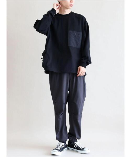CRAFT STANDARD BOUTIQUE(クラフトスタンダードブティック)の「パッカブル ストレッチポリエステルパンツ *(その他パンツ・メンズ・チャコールグレー/グレイッシュベージュ・LL/M/L)」の9枚目の写真