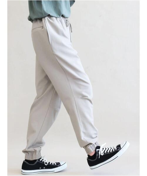 CRAFT STANDARD BOUTIQUE(クラフトスタンダードブティック)の「パッカブル ストレッチポリエステルパンツ *(その他パンツ・メンズ・チャコールグレー/グレイッシュベージュ・LL/M/L)」の13枚目の写真