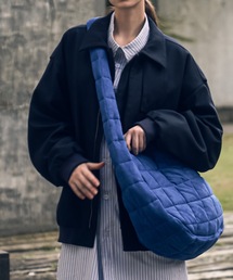 shiki tokyo | Oversized Quilting Suede Shoulder Bag / オーバーサイズキルティングスウェードバッグ(ショルダーバッグ)