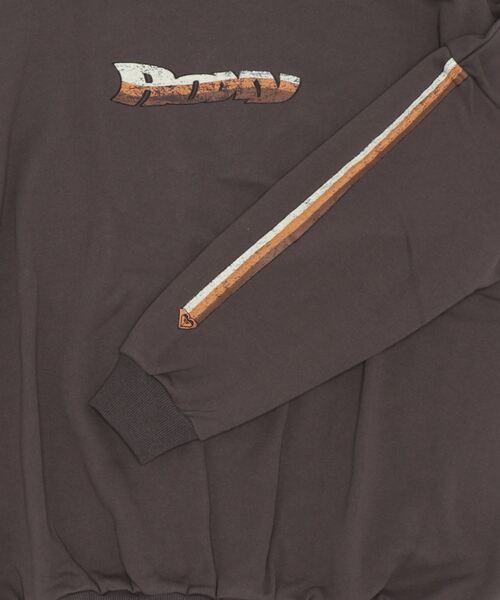 ROXY(ロキシー)の「【ZOZO限定アイテム】SLEEVE LINE PULLOVER/ロキシースウェットトレーナー(スウェット・レディース・ブラック/ブラウン/ホワイト・FREE)」の4枚目の写真