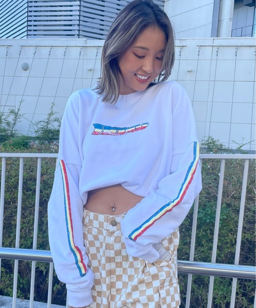 ROXY（ロキシー）の「【ZOZO限定アイテム】SLEEVE LINE PULLOVER