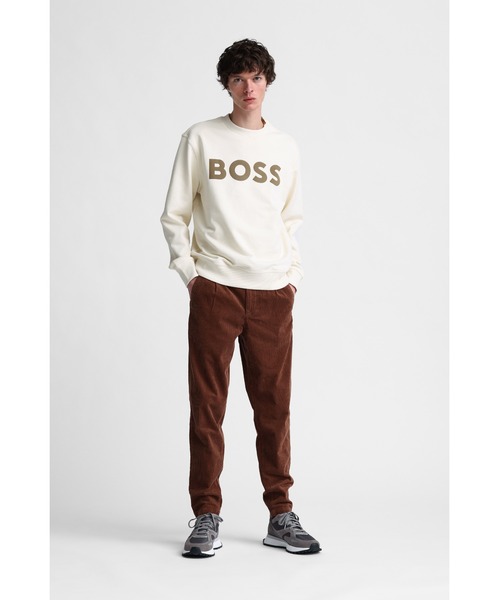 BOSS(ボス)の「【オンライン限定】ストレッチコットン コーデュロイ テーパードフィット パンツ(その他パンツ・メンズ・ブラウン/オフホワイト/ライトブラウン・36/34/32/30/33/29)」の13枚目の写真