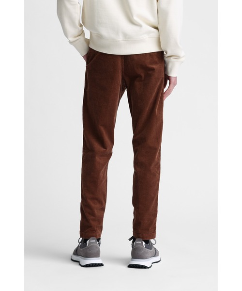 BOSS(ボス)の「【オンライン限定】ストレッチコットン コーデュロイ テーパードフィット パンツ(その他パンツ・メンズ・ブラウン/オフホワイト/ライトブラウン・36/34/32/30/33/29)」の16枚目の写真