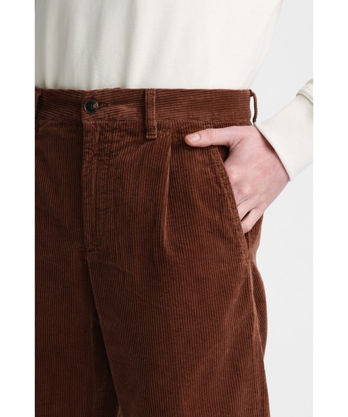 BOSS(ボス)の「【オンライン限定】ストレッチコットン コーデュロイ テーパードフィット パンツ(その他パンツ・メンズ・ブラウン/オフホワイト/ライトブラウン・36/34/32/30/33/29)」の14枚目の写真
