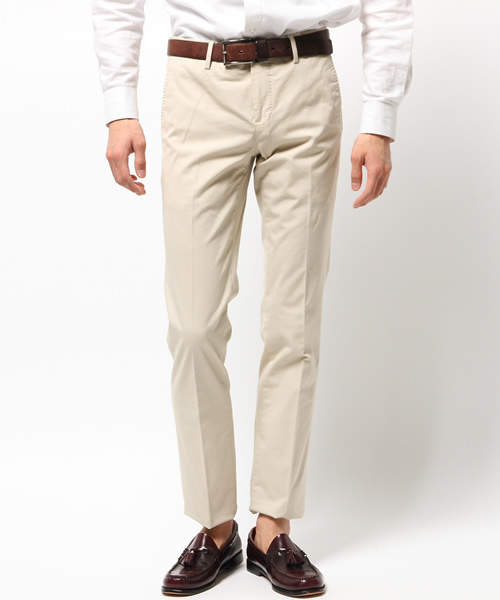 PT01（ピーティーゼロウーノ）の「PT01 / "SUPER SLIM"ツイール（その他パンツ・メンズ・ホワイト/オフホワイト/ベージュ/インディゴブルー・48/50/44/46/42）」の2枚目の写真