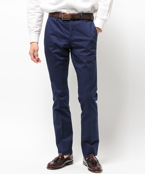 PT01（ピーティーゼロウーノ）の「PT01 / "SUPER SLIM"ツイール（その他パンツ・メンズ・ホワイト/オフホワイト/ベージュ/インディゴブルー・48/50/44/46/42）」の4枚目の写真