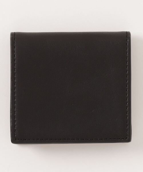 SMART PEOPLE（スマートピープル）の「【SMART PEOPLE/スマートピープル】 ソフトナッパ ボックスコインケース（コインケース・メンズ・ブラック/ブラウン/ブルー系その他・FREE）」の4枚目の写真