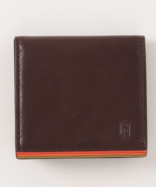 SMART PEOPLE（スマートピープル）の「【SMART PEOPLE/スマートピープル】 ソフトナッパ ボックスコインケース（コインケース・メンズ・ブラック/ブラウン/ブルー系その他・FREE）」の8枚目の写真