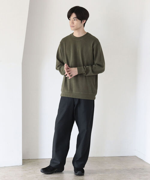 B:MING by BEAMS（ビーミングバイビームス）の「GUNG HO x B:MING by BEAMS / 別注 4POCKET WIDE FATIGUE TROUSER（カーゴパンツ・メンズ・ブラック/オリーブ・MEDIUM/LARGE/SMALL）」の12枚目の写真
