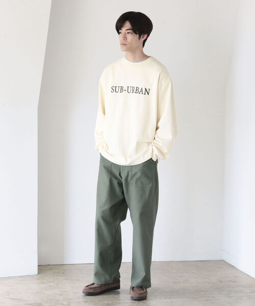 B:MING by BEAMS（ビーミングバイビームス）の「GUNG HO x B:MING by BEAMS / 別注 4POCKET WIDE FATIGUE TROUSER（カーゴパンツ・メンズ・ブラック/オリーブ・MEDIUM/LARGE/SMALL）」の13枚目の写真