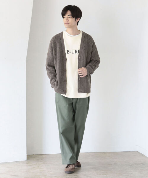 B:MING by BEAMS（ビーミングバイビームス）の「GUNG HO x B:MING by BEAMS / 別注 4POCKET WIDE FATIGUE TROUSER（カーゴパンツ・メンズ・ブラック/オリーブ・MEDIUM/LARGE/SMALL）」の14枚目の写真
