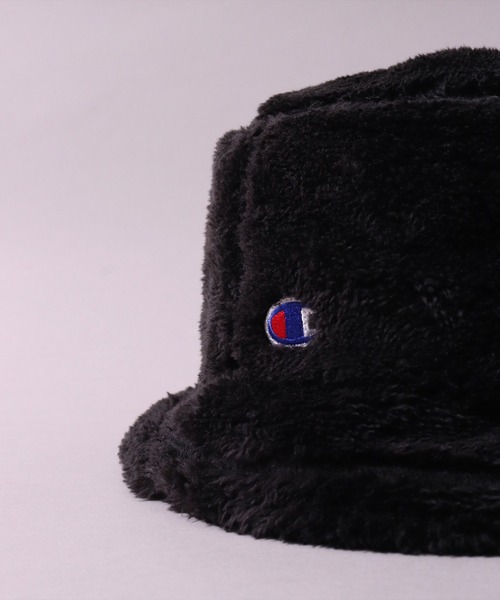 Champion(チャンピオン)の「(LF)【Champion】チケットネーム ボア フリース バケットハット(ハット・レディース・ブラック/グレー/ベージュ/オフホワイト・ONE SIZE)」の11枚目の写真