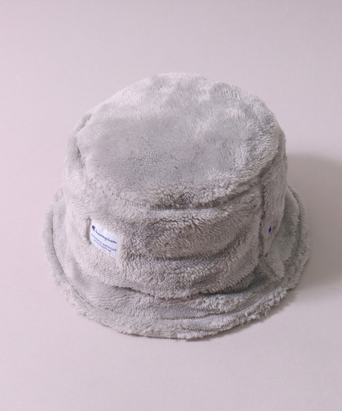 Champion(チャンピオン)の「(LF)【Champion】チケットネーム ボア フリース バケットハット(ハット・レディース・ブラック/グレー/ベージュ/オフホワイト・ONE SIZE)」の13枚目の写真