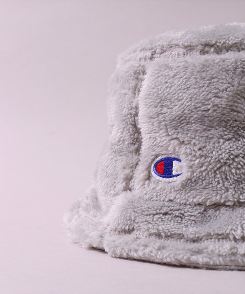 Champion(チャンピオン)の「(LF)【Champion】チケットネーム ボア フリース バケットハット(ハット・レディース・ブラック/グレー/ベージュ/オフホワイト・ONE SIZE)」の15枚目の写真