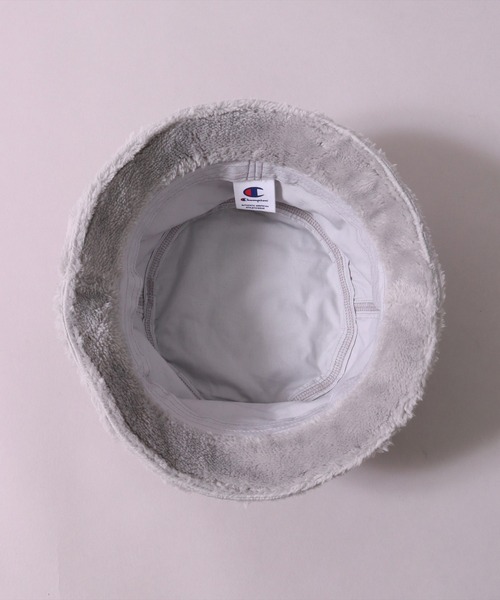 Champion(チャンピオン)の「(LF)【Champion】チケットネーム ボア フリース バケットハット(ハット・レディース・ブラック/グレー/ベージュ/オフホワイト・ONE SIZE)」の16枚目の写真