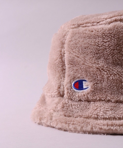 Champion(チャンピオン)の「(LF)【Champion】チケットネーム ボア フリース バケットハット(ハット・レディース・ブラック/グレー/ベージュ/オフホワイト・ONE SIZE)」の19枚目の写真