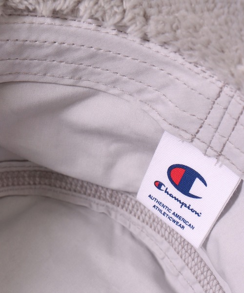 Champion(チャンピオン)の「(LF)【Champion】チケットネーム ボア フリース バケットハット(ハット・レディース・ブラック/グレー/ベージュ/オフホワイト・ONE SIZE)」の22枚目の写真