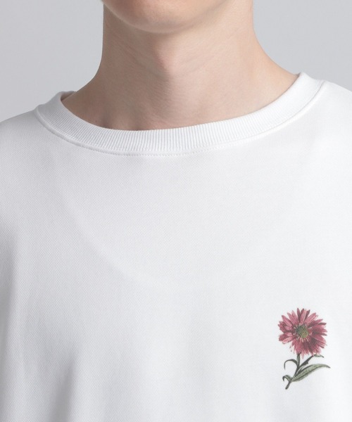 HARE（ハレ）の「バックコラージュプリントスウェット(HARE)（スウェット・メンズ・ブラック/オフホワイト/ブルー・SMALL/MEDIUM）」の18枚目の写真