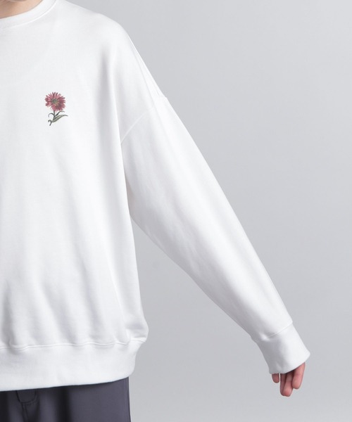 HARE（ハレ）の「バックコラージュプリントスウェット(HARE)（スウェット・メンズ・ブラック/オフホワイト/ブルー・SMALL/MEDIUM）」の20枚目の写真