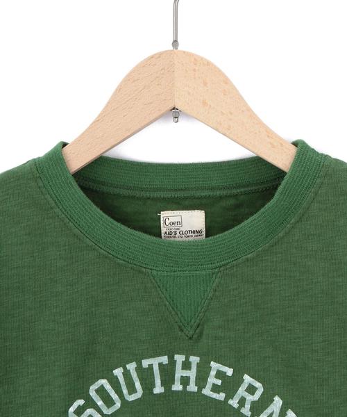coen（コーエン）の「【coen kids】ガゼットスラブカレッジロゴTシャツ（100～150cm)（Tシャツ/カットソー・キッズ・グレー/ダークグリーン/その他1/ワインレッド/ネイビー/ホワイト・110/130/100/120/150/140）」の9枚目の写真