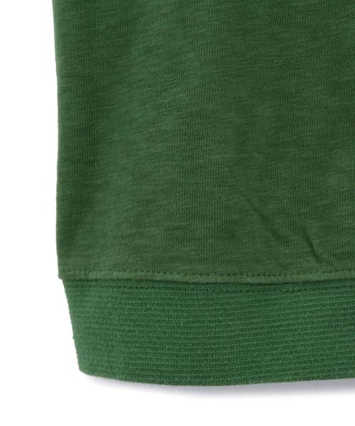 coen（コーエン）の「【coen kids】ガゼットスラブカレッジロゴTシャツ（100～150cm)（Tシャツ/カットソー・キッズ・グレー/ダークグリーン/その他1/ワインレッド/ネイビー/ホワイト・110/130/100/120/150/140）」の11枚目の写真