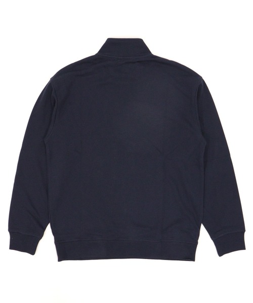 GIORDANO（ジョルダーノ）の「[ GIORDANO ]スタンドハーフジップスウェット (ユニセックス)（スウェット・レディース・グレー/ネイビー・MEDIUM/LARGE/X-LARGE）」の4枚目の写真