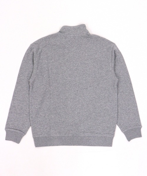 GIORDANO（ジョルダーノ）の「[ GIORDANO ]スタンドハーフジップスウェット (ユニセックス)（スウェット・レディース・グレー/ネイビー・MEDIUM/LARGE/X-LARGE）」の3枚目の写真