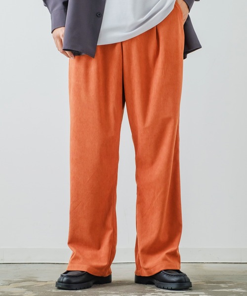 improves（インプローブス）の「【improves】コーデュロイ ワイド カラーパンツ（その他パンツ・メンズ・レンガ/ブラック/オフホワイト/カーキ・MEDIUM/LARGE）」の5枚目の写真