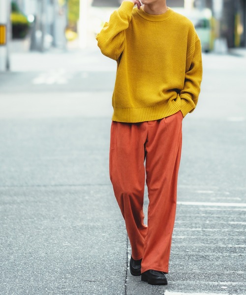 improves（インプローブス）の「【improves】コーデュロイ ワイド カラーパンツ（その他パンツ・メンズ・レンガ/ブラック/オフホワイト/カーキ・MEDIUM/LARGE）」の21枚目の写真