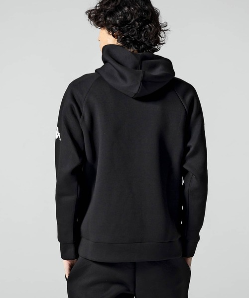 Kappa(カッパ)の「Kappa(カッパ)オミニロゴダンボールニットプルパーカー(パーカー・メンズ・ライトグレー/ネイビー/ホワイト/ブラック・XL/XXL/L/M)」の6枚目の写真