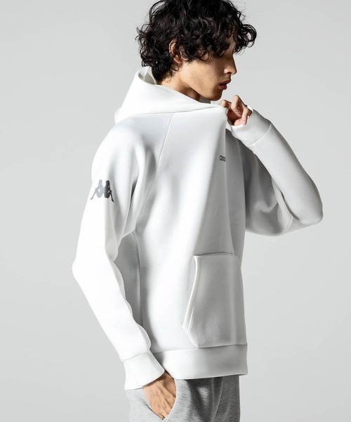Kappa(カッパ)の「Kappa(カッパ)オミニロゴダンボールニットプルパーカー(パーカー・メンズ・ライトグレー/ネイビー/ホワイト/ブラック・XL/XXL/L/M)」の14枚目の写真