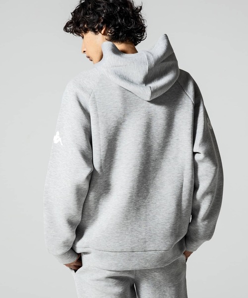 Kappa(カッパ)の「Kappa(カッパ)オミニロゴダンボールニットプルパーカー(パーカー・メンズ・ライトグレー/ネイビー/ホワイト/ブラック・XL/XXL/L/M)」の18枚目の写真