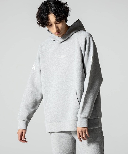 Kappa(カッパ)の「Kappa(カッパ)オミニロゴダンボールニットプルパーカー(パーカー・メンズ・ライトグレー/ネイビー/ホワイト/ブラック・XL/XXL/L/M)」の20枚目の写真