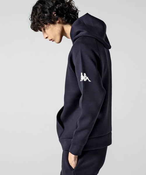 Kappa(カッパ)の「Kappa(カッパ)オミニロゴダンボールニットプルパーカー(パーカー・メンズ・ライトグレー/ネイビー/ホワイト/ブラック・XL/XXL/L/M)」の21枚目の写真