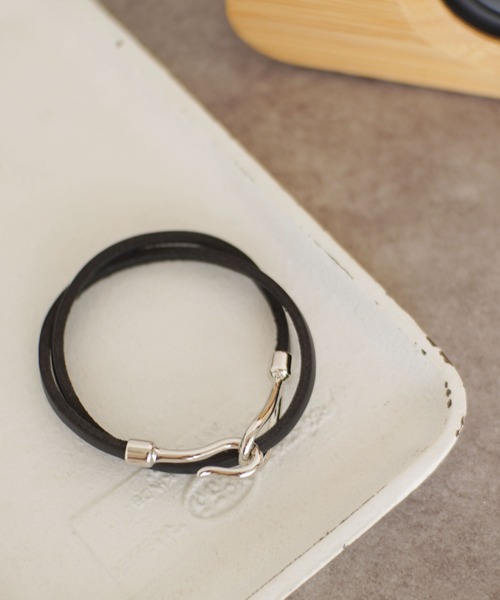dictionary(ディクショナリー)の「【 DICTIONARY / ディクショナリー 】 レザー チョーカー ブレスレット(ブレスレット・メンズ・ブラック/ブラック系/ブラウン/ブラウン系/ダークブラウン・FREE)」の11枚目の写真