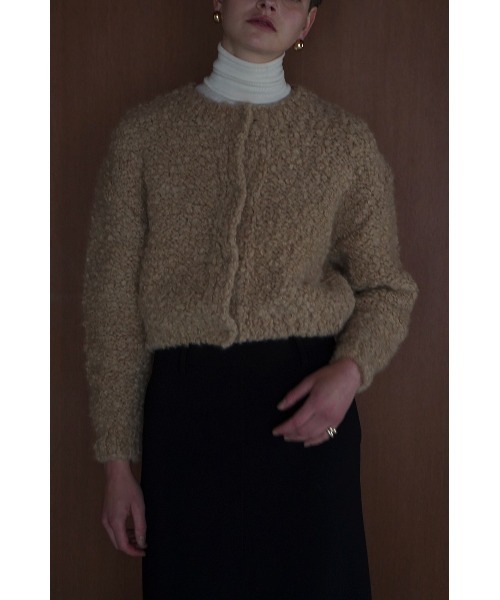 CLANE/クラネ/TEDDY BEAR HAND KNIT TOPS